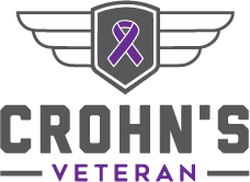 Crohn's Veteran Logo